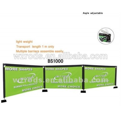 Outdoor Indoor Display Angle Adjustable Backdrop Banner Cafe Barrier Door Frame Protection/the long as you want