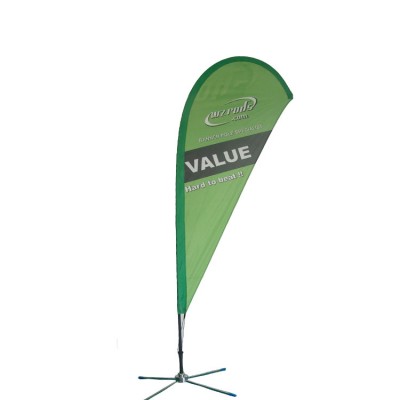 2019 Supply Factory Flying Teardrop Flag Advertising Tear Drop flag